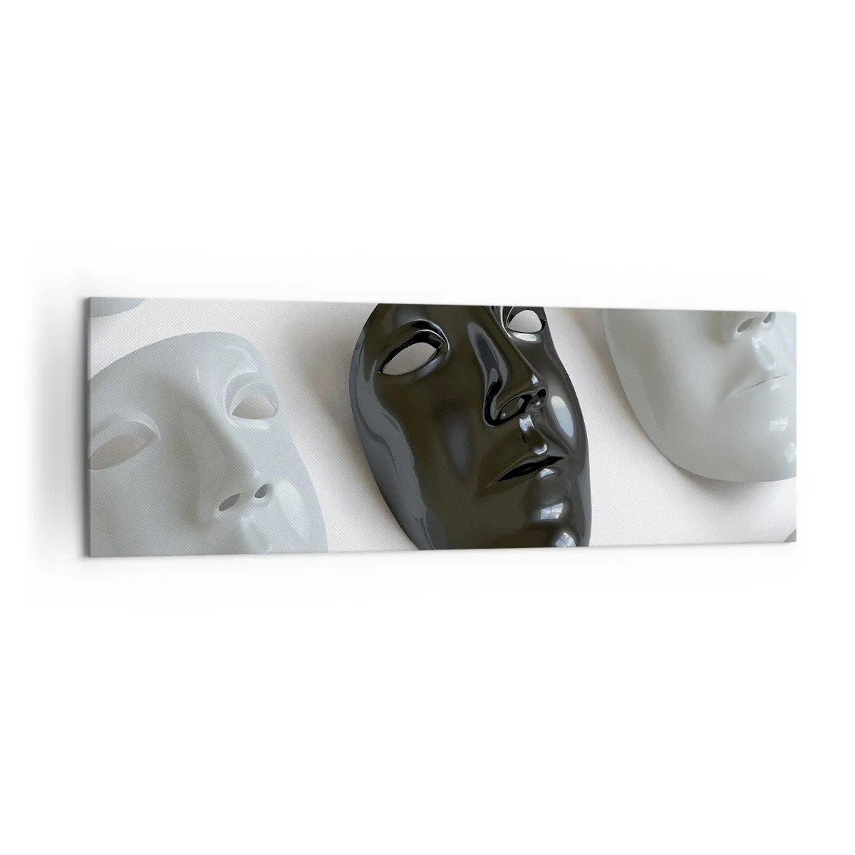 Tablou pe pânză - Cum să ieșiți în evidență? - 160x50 cm