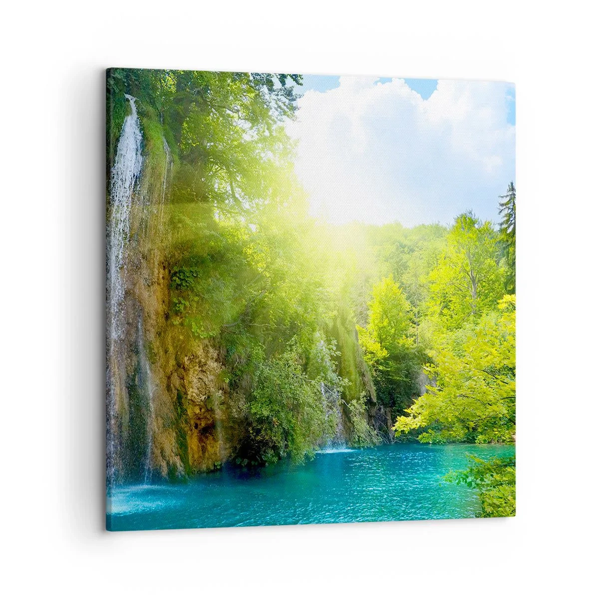 Tablou pe pânză - Trebuie să fie Edenul - 50x50 cm