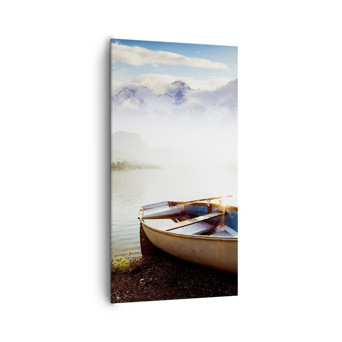 Tablou pe pânză - Peste apa mare și limpede - 65x120 cm