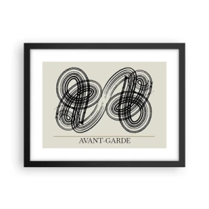 Poster în ramă neagră - A apărut spontan - 40x30 cm