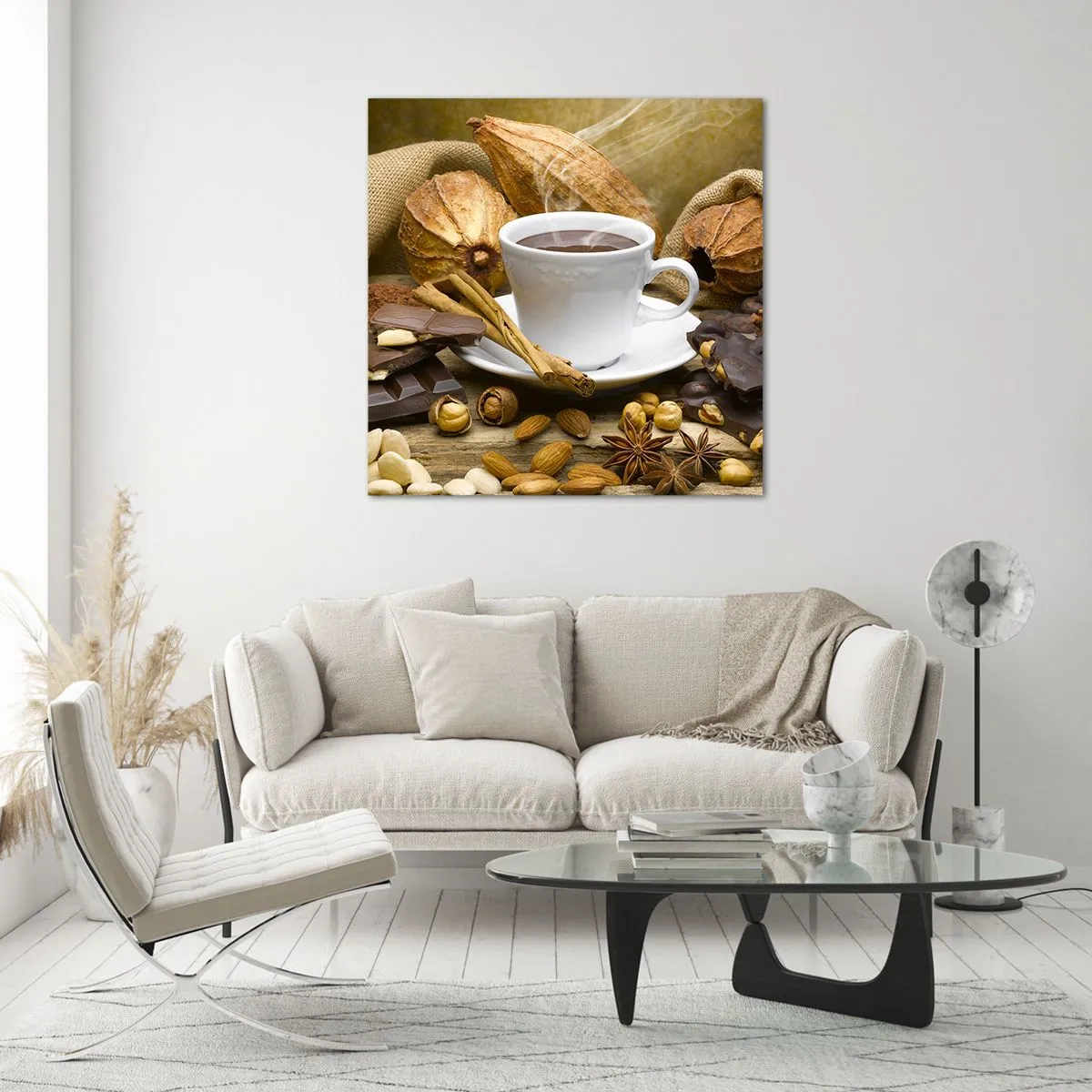 Tablou pe sticlă - Pentru amatorii de senzații tari - 70x70 cm