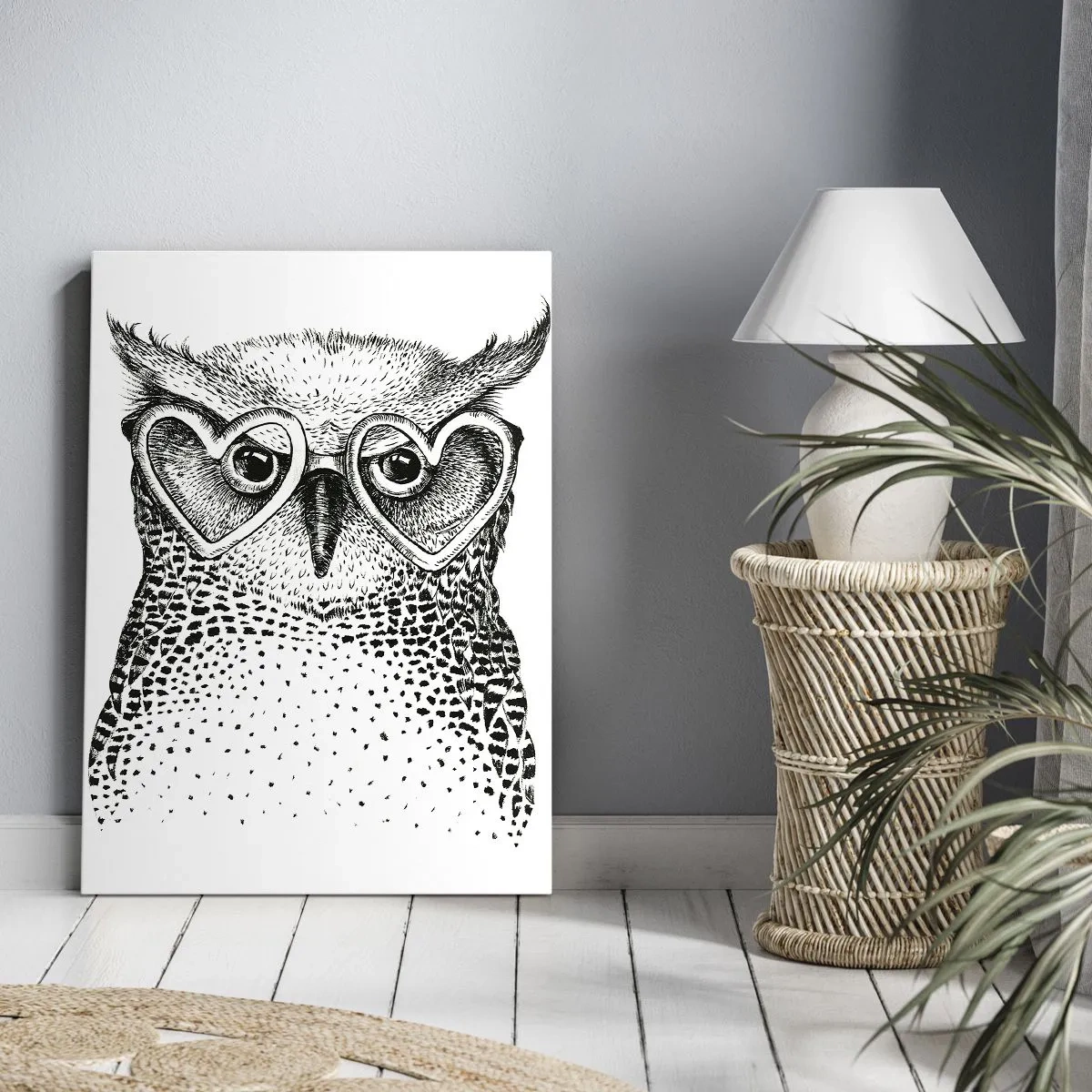 Tablou pe pânză - Cu înțelepciune și dragoste - 55x100 cm