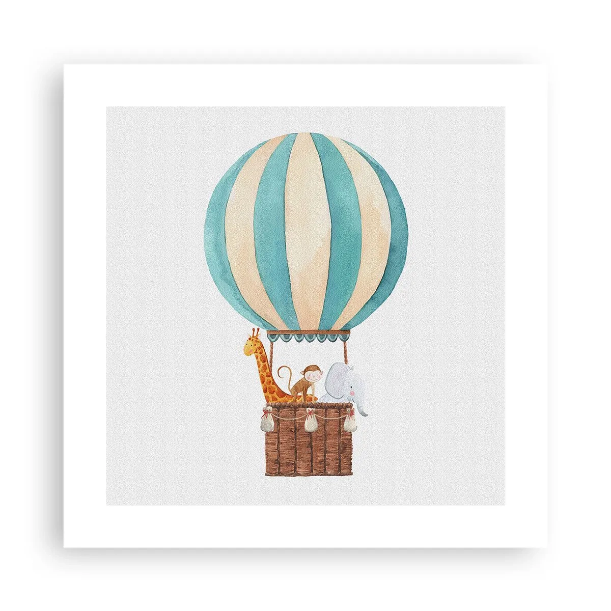 Poster - O călătorie fantastică - 40x40 cm