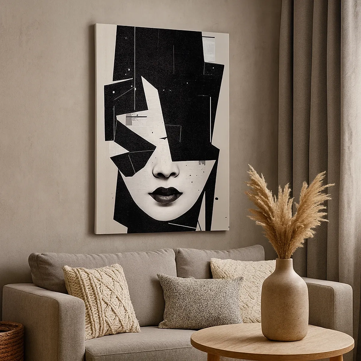 Tablou pe pânză - Adânc ascunse - 50x70 cm