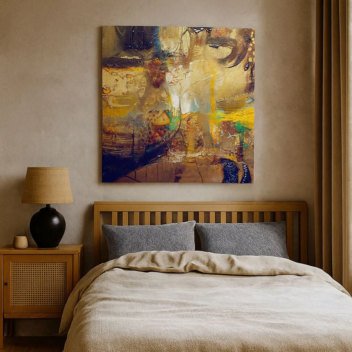 Tablou pe pânză - Rece, călduț, fierbinte - 30x30 cm