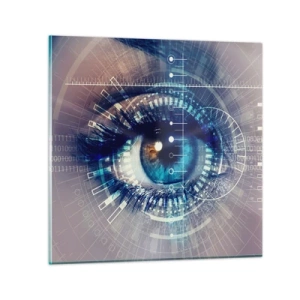 Tablou pe sticlă - Crezi că mă cunoști - 30x30 cm