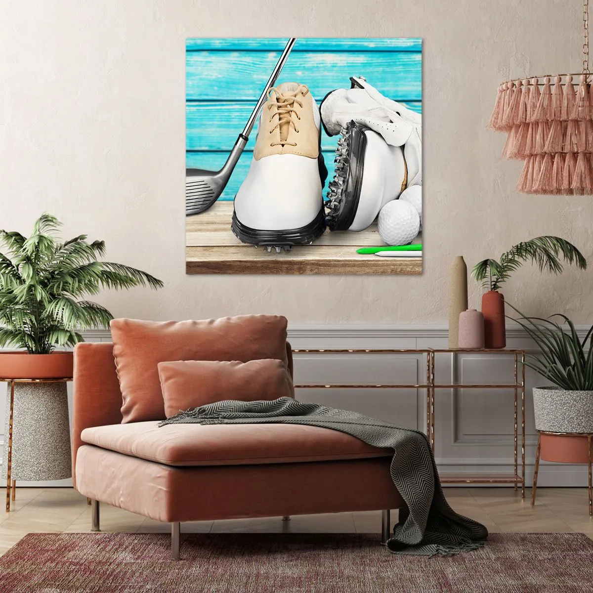 Tablou pe pânză - Totul este gata - 70x70 cm