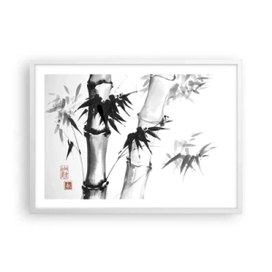 Poster în ramă albă - Primul-plan al Orientului - 70x50 cm