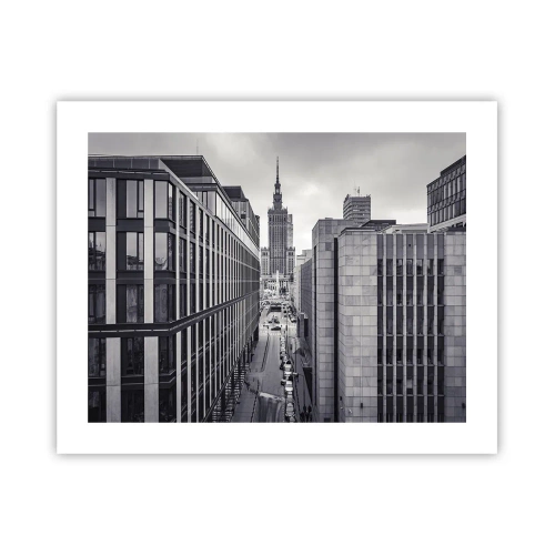 Poster - Vale citadină din Varșovia - 50x40 cm
