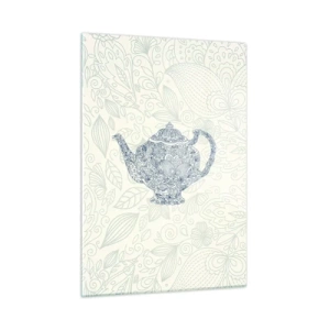 Tablou pe sticlă - Farmecul ceaiului - 50x70 cm