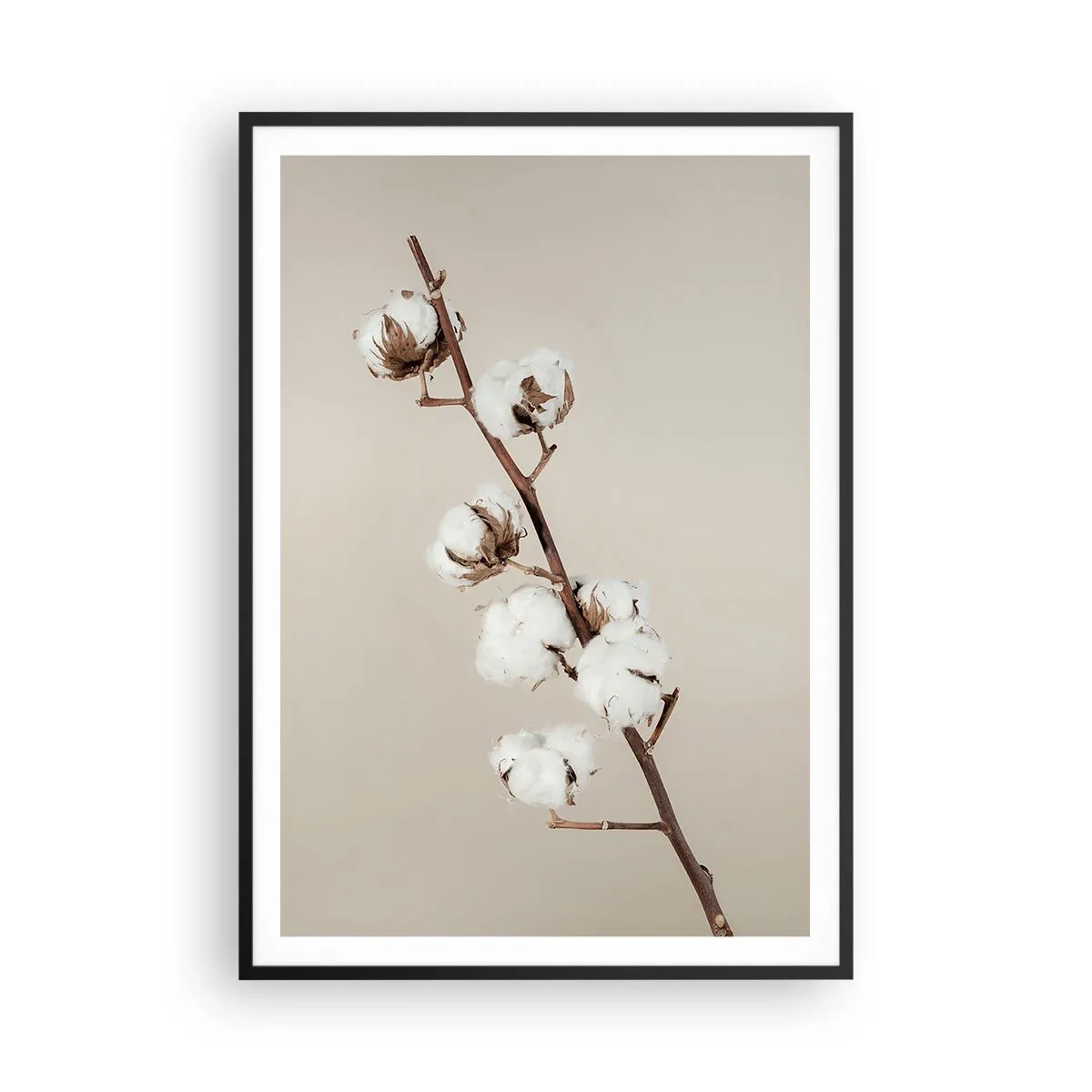 Poster în ramă neagră - La sursa moliciunii - 70x100 cm