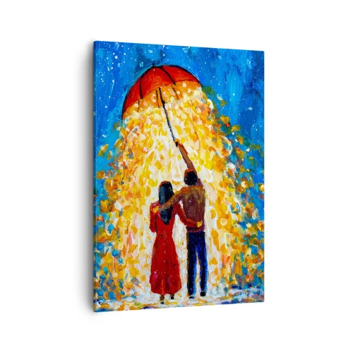 Tablou pe pânză - Magia unei seri ploioase? - 50x70 cm