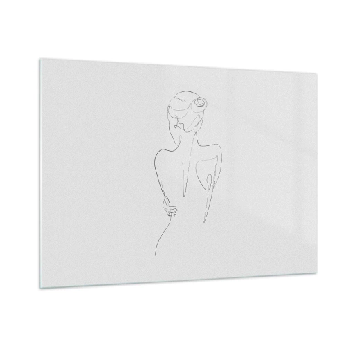 Tablou pe sticlă - Muzica corpului - 100x70 cm