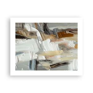 Poster - Stratificare colorată - 50x40 cm