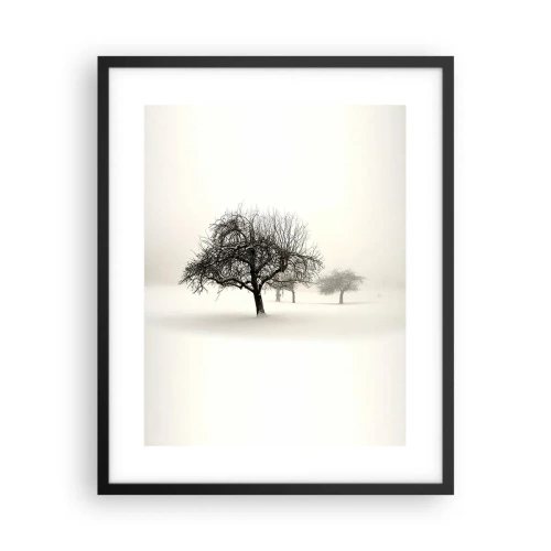 Poster în ramă neagră - Hibernare - 40x50 cm