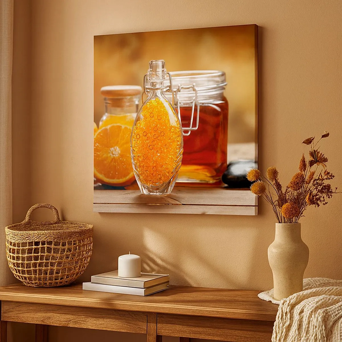 Tablou pe pânză - Gust și aromă de soare - 30x30 cm