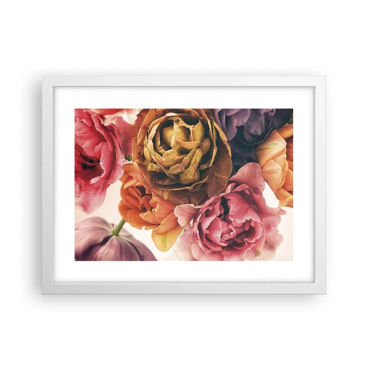 Poster în ramă albă - Sărbătorirea vieții - 40x30 cm