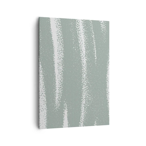 Tablou pe pânză - Abstracție în stil de iarnă - 50x70 cm