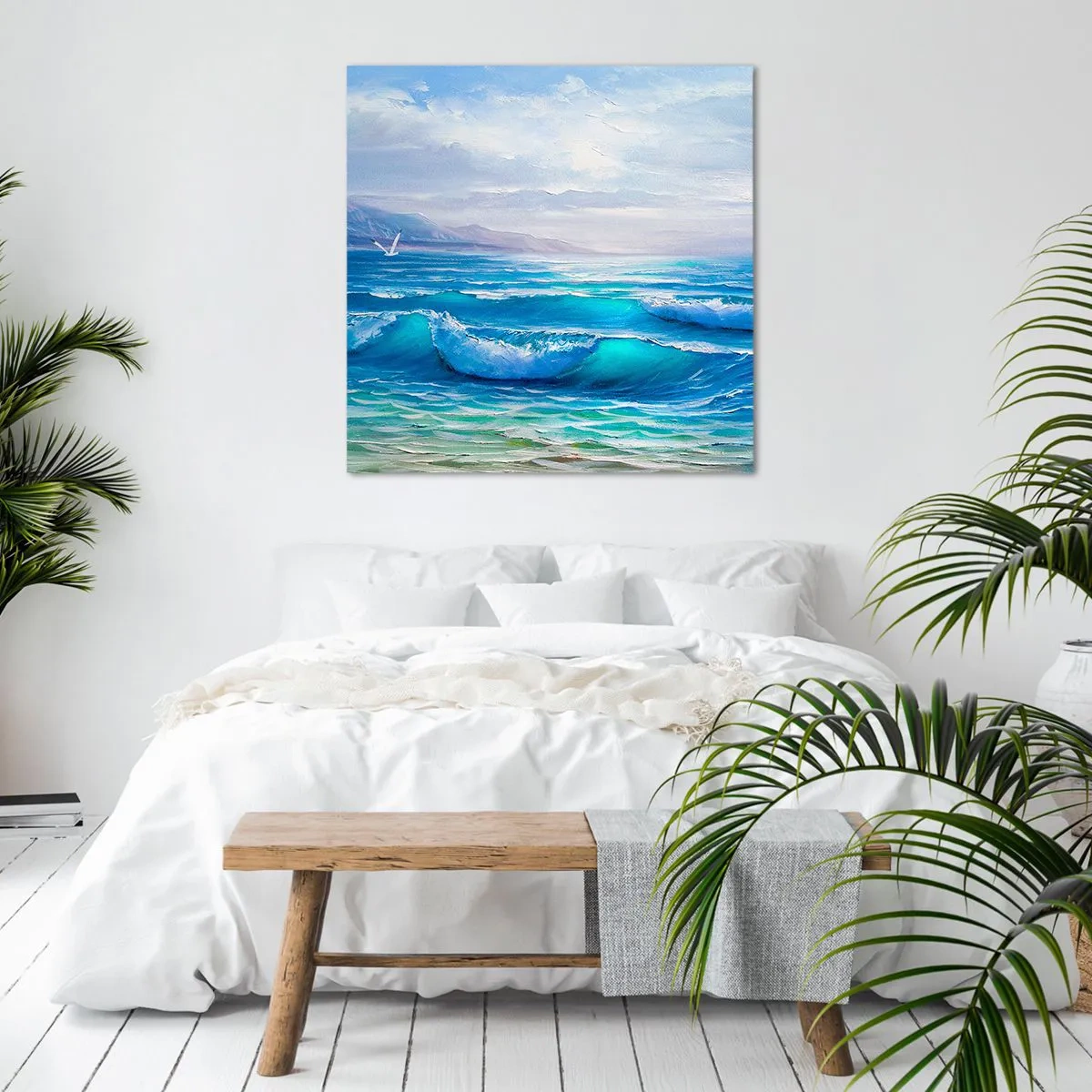 Tablou pe pânză - Oferă alinare - 60x60 cm