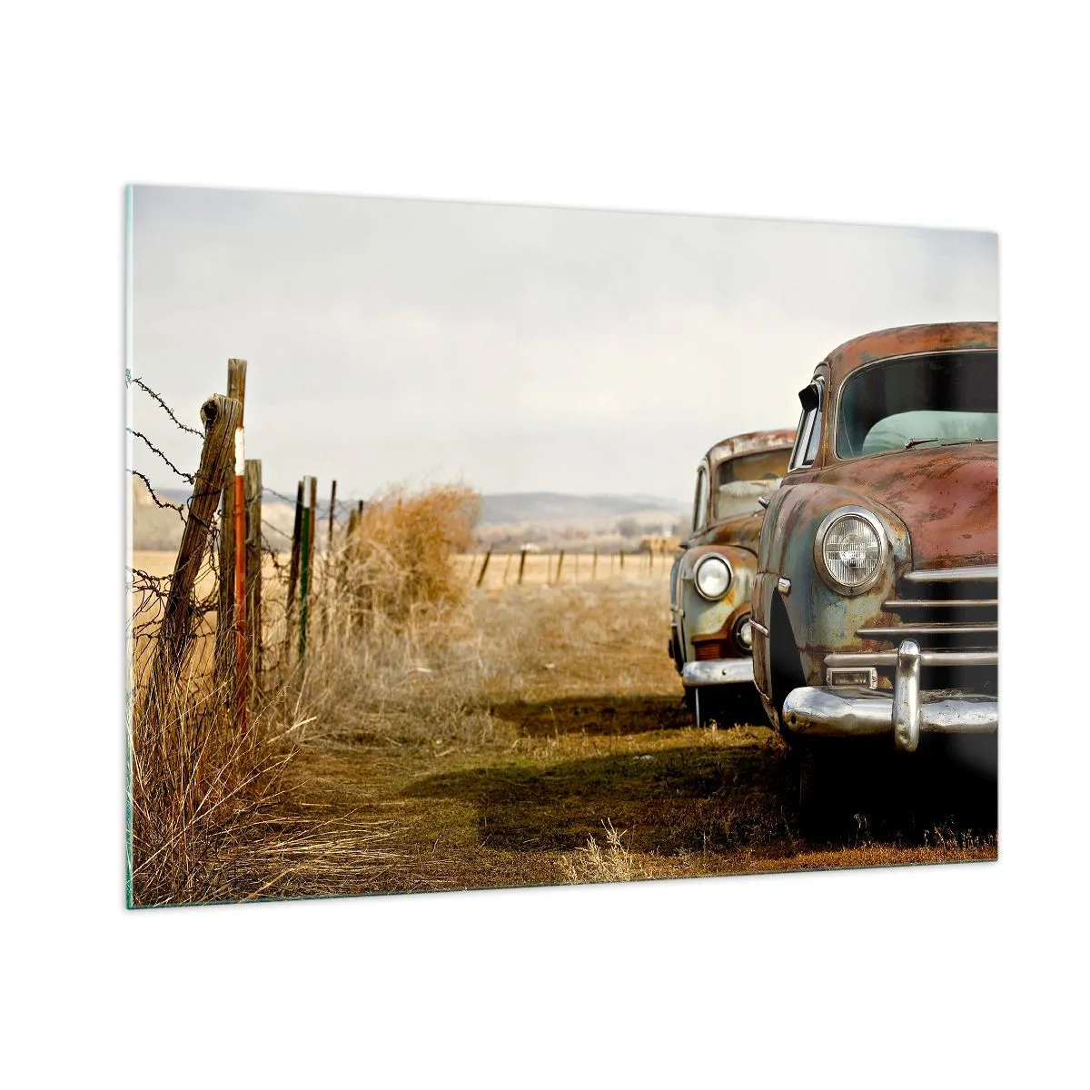 Tablou pe sticlă - O odihnă binemeritată - 100x70 cm