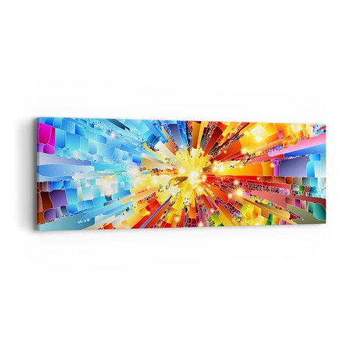 Tablou pe pânză - In medias res - 90x30 cm