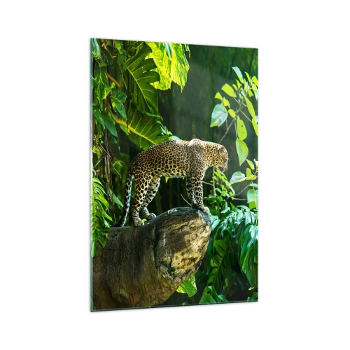 Tablou pe sticlă - La vânătoare? - 70x100 cm