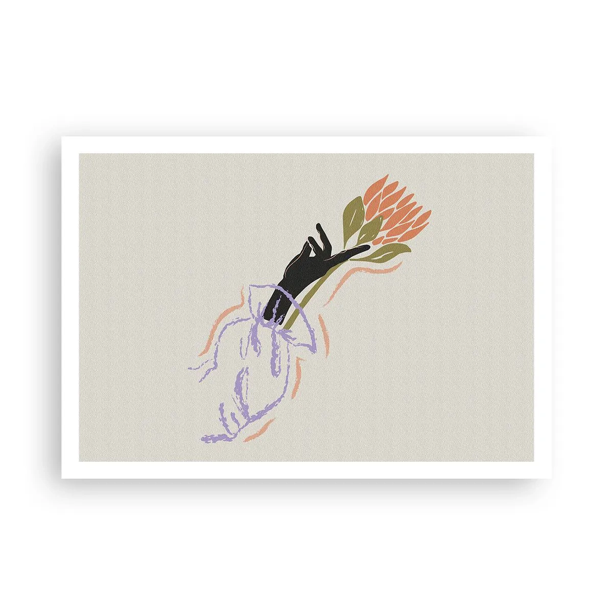 Poster - Atingere surorială - 100x70 cm