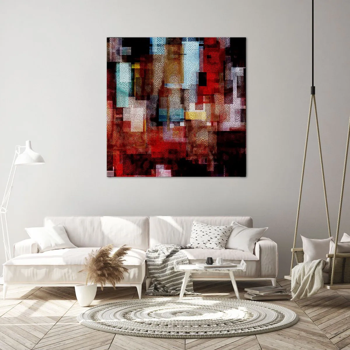 Tablou pe pânză - Totul și nimic - 60x60 cm