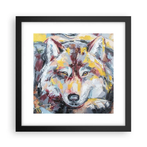 Poster în ramă neagră - Pace pentru cel drag - 30x30 cm