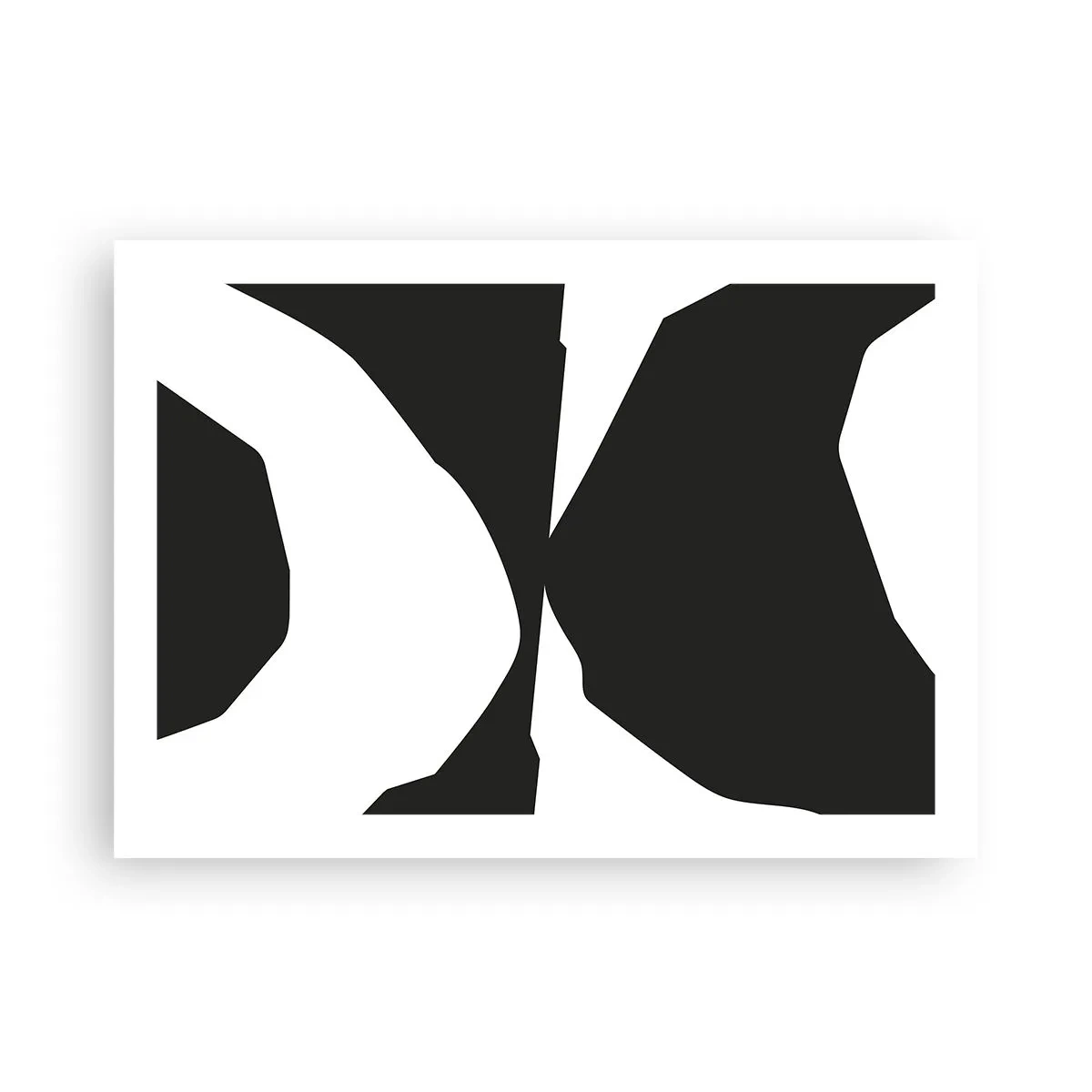 Poster - Pozitiv -negativ - 70x50 cm