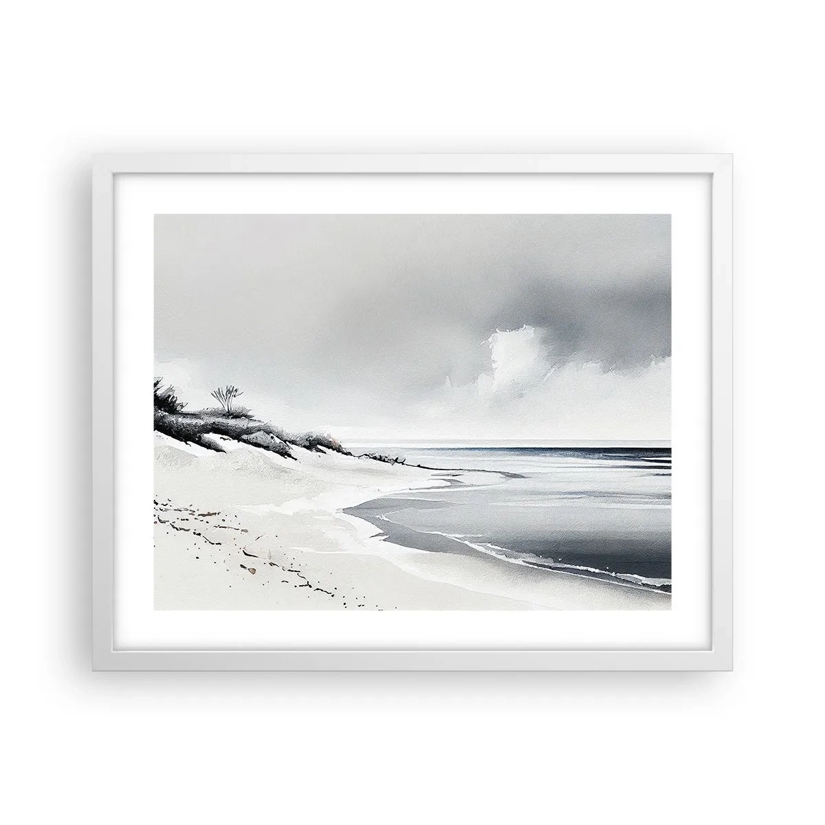 Poster în ramă albă - Întotdeauna împreună - 50x40 cm