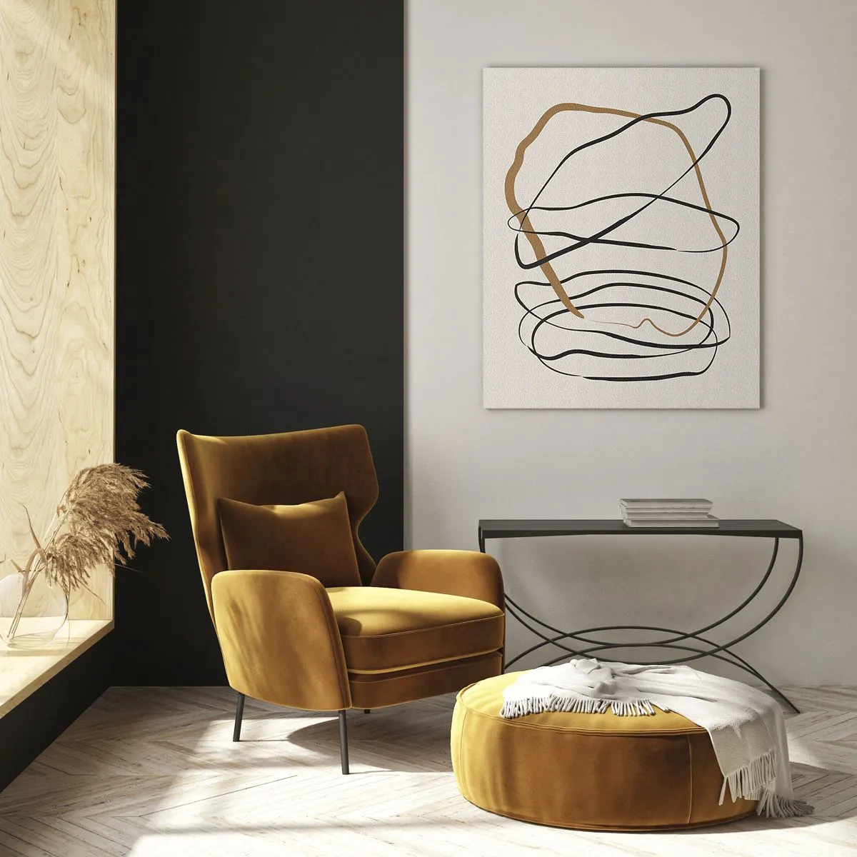 Tablou pe sticlă - Compoziție - Dans posesiv - 50x70 cm
