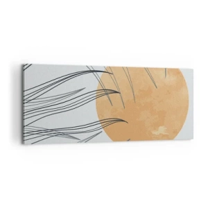 Tablou pe pânză - Întotdeauna spre soare - 100x40 cm
