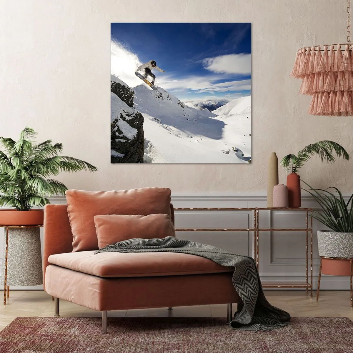 Tablou pe pânză - Libertate fără frontiere - 50x50 cm