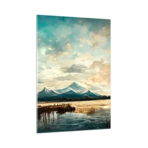Tablou pe sticlă - Sub protecția cerului - 50x70 cm