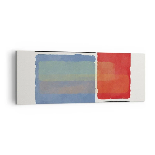 Tablou pe pânză - Spiritul și litera geometriei - 140x50 cm