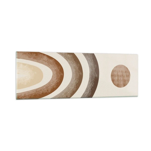 Tablou pe sticlă - Într-o galaxie îndepărtată - 90x30 cm