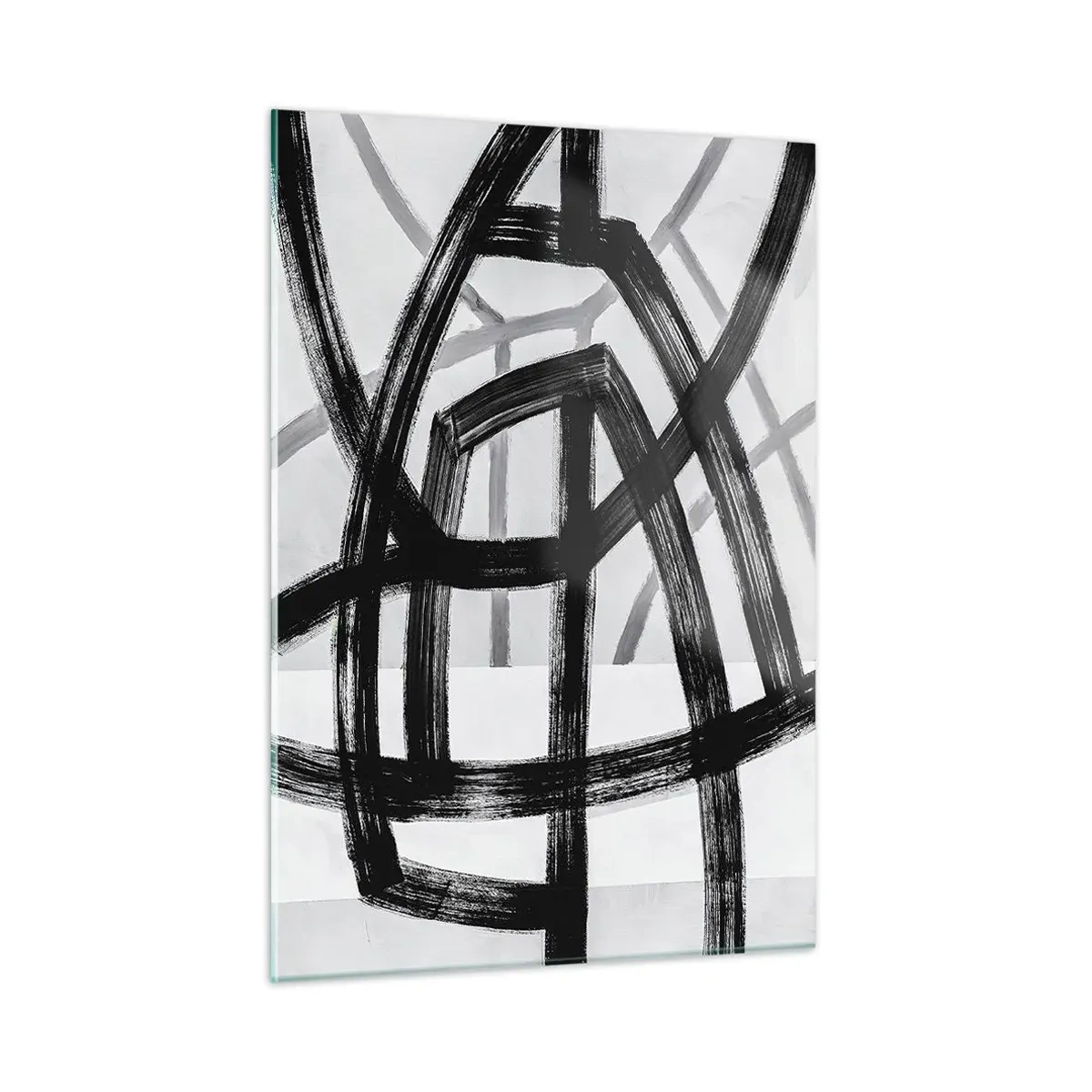 Tablou pe sticlă - Construind adâncimea - 50x70 cm