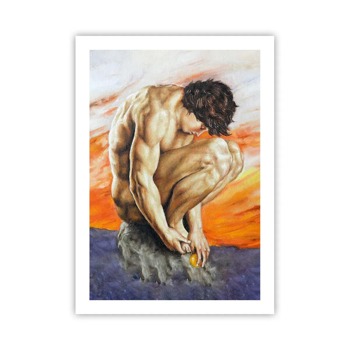 Poster - Ascultându-se pe sine - 50x70 cm