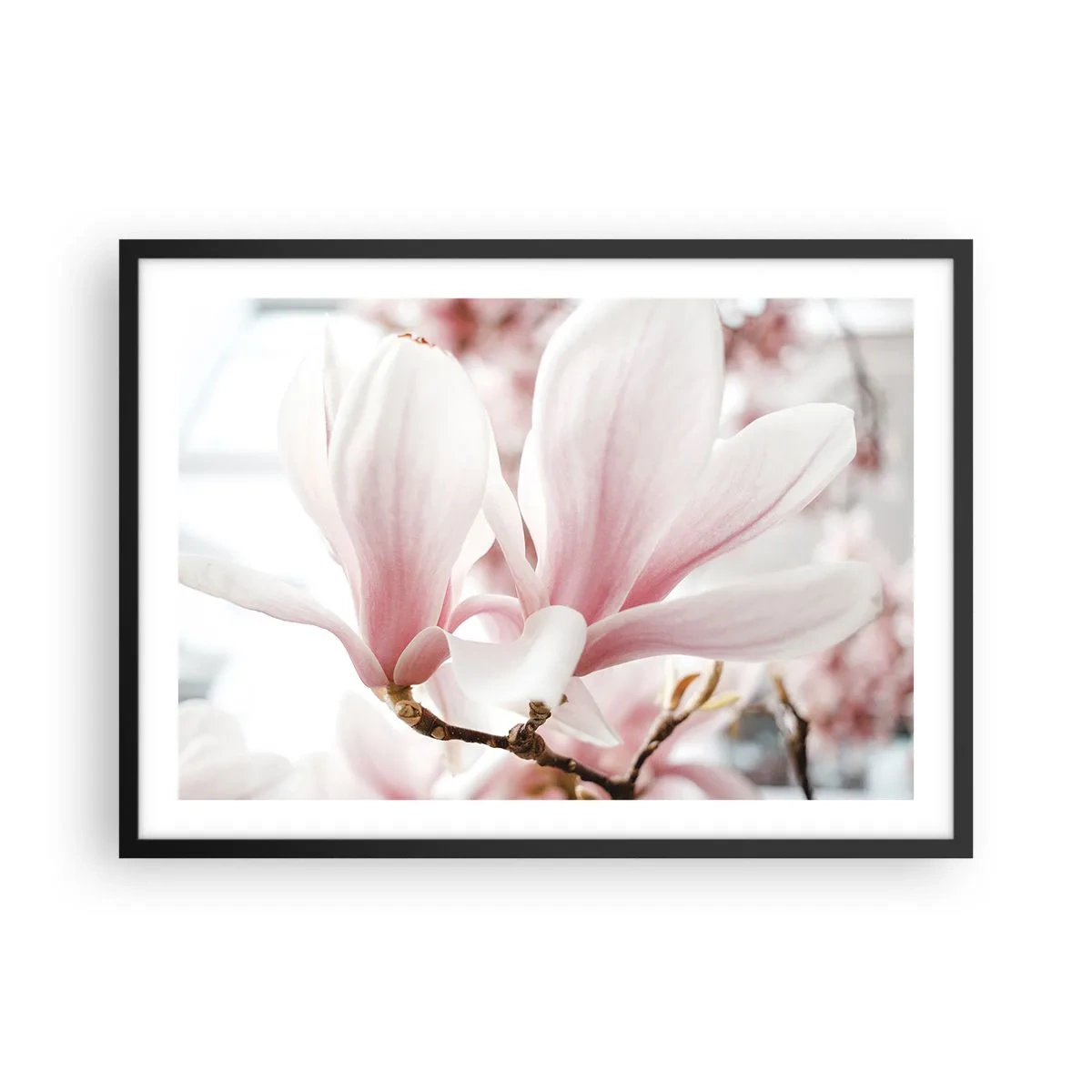 Poster în ramă neagră - Imensitatea sensibilității - 70x50 cm