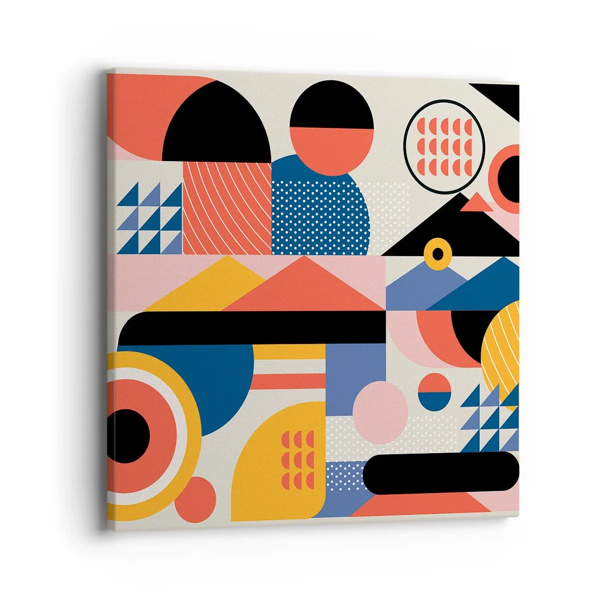 Tablou pe pânză - Compoziție: joacă-te - 40x40 cm