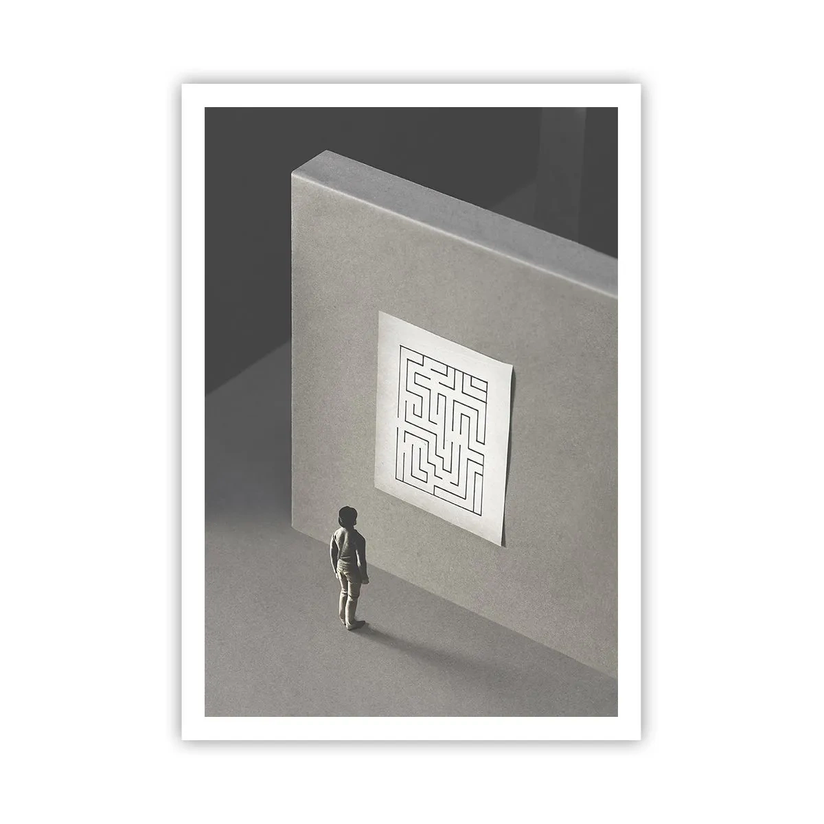 Poster - Dar unde sunt? - 70x100 cm