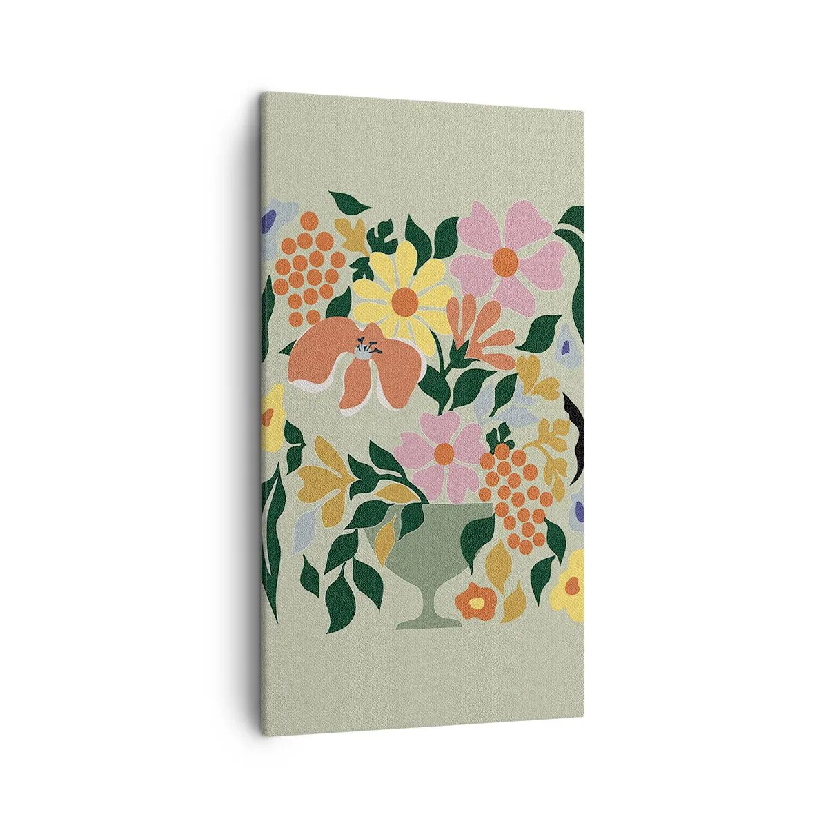 Tablou pe pânză - Buchet plin de viață - 45x80 cm