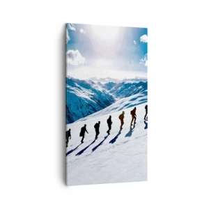 Tablou pe pânză - Echipa câștigătoare - 45x80 cm