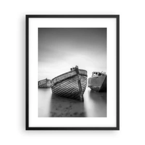 Poster în ramă neagră - Acum sunt doar amintiri... - 40x50 cm