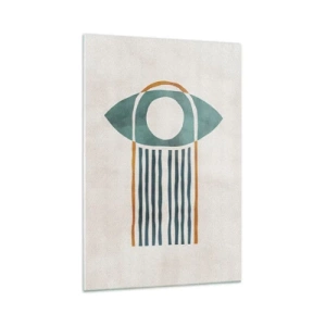 Tablou pe sticlă - Semne și ritualuri - 70x100 cm