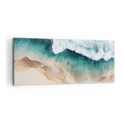 Tablou pe pânză - Întâlnire eternă - 100x40 cm