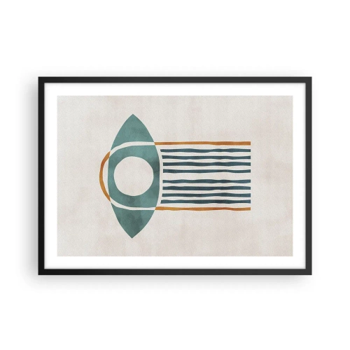 Poster în ramă neagră - Semne și ritualuri - 70x50 cm
