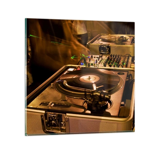 Tablou pe sticlă - Simți această putere? - 50x50 cm