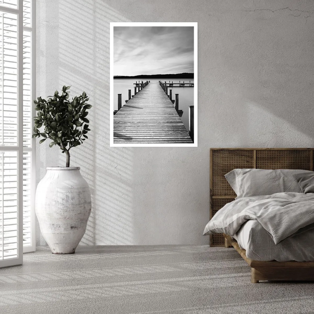 Poster - La adăpostul apei - pace - 70x100 cm